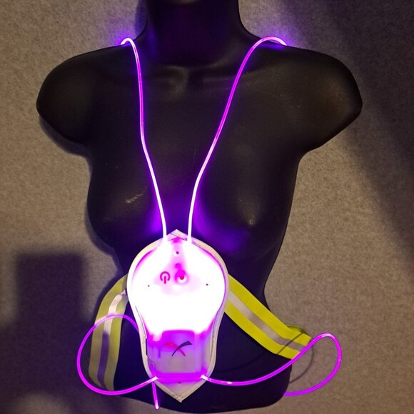 Noxgear Tracer360 Visibility Vest M/L Running Illuminating Reflective Battery - Picture 7 of 16